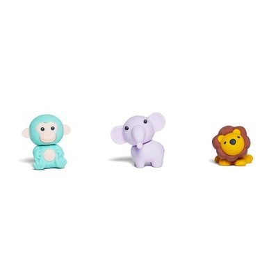 Yoobi Mini Eraser 3D Zoo
