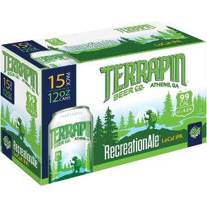 Terrapin RecreationAle Session IPA Beer - 15pk/12 fl oz Cans - 1 of 4