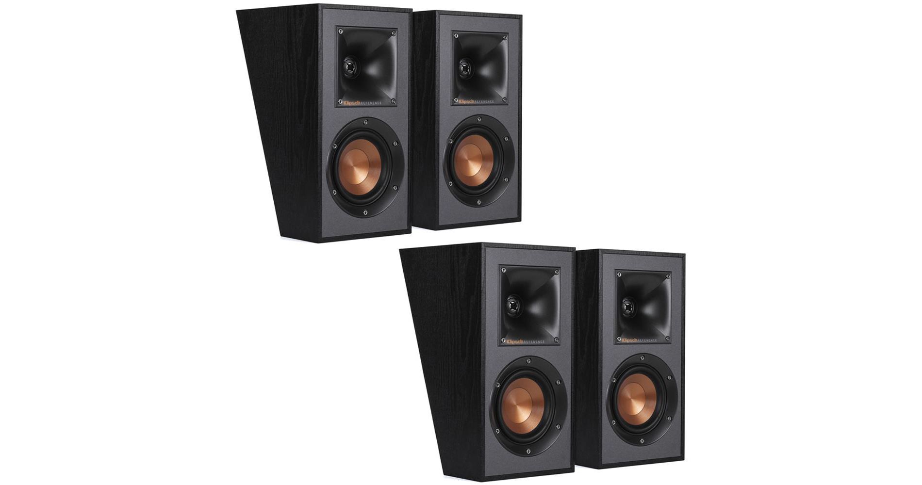 Klipsch R-41SA Dolby Atmos High Performance Elevation Surround Speaker Set of 4