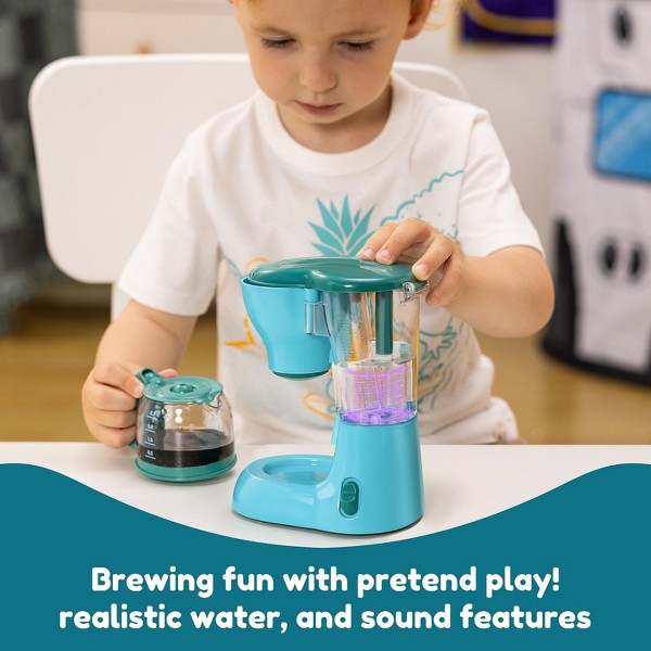 Joyfy Juguete de Cocina para Niños con Luces y Sonidos, Set de Comida de Juego de Imitación con Batidora, Mezcladora, Tostadora, Regalo de Cumpleaños y Navidad para Niños de 3 4 5 6 Años 6