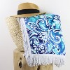 Fringe Claudette Oversized Beach Towel Blue - Sand & Surf : Target