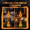 Syemin Decorative Holiday Scene Prop Inflatable Halloween Decoration Halloween Party Decoration Outdoor Inflatable Decoration, White, 93"*35"*144" - 2 of 4