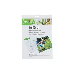 GBC SelfSeal Self-Adhesive Sheets Letter 10/Pack (3747308) 494771