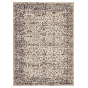 Vintage Boho Area Rugs, Vintage Washable Runner Rugs, Soft Modern Pastel Carpets for Living Room Bedroom Nursery Office Farmhouse - 1 of 4