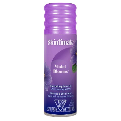 Skintimate Signature Scents Violet Blooms Moisturizing Shave Gel - 7oz
