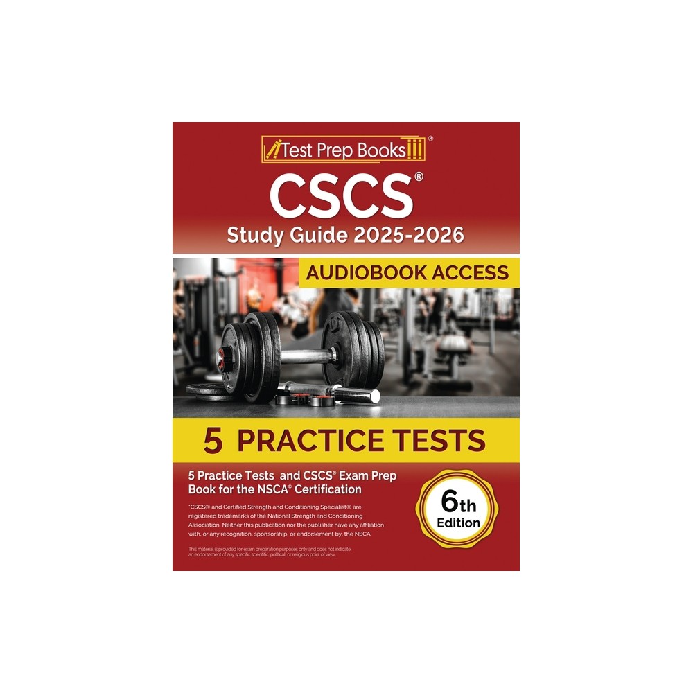 CSCS Study Guide 2025-2026 - by Lydia Morrison (Paperback)
