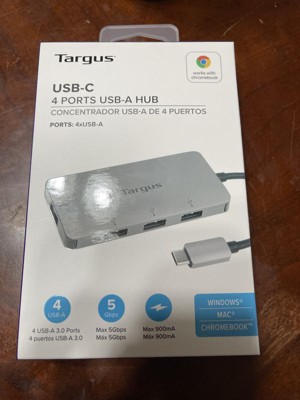 Hub Concentrador USB-C de 4 Puertos - Hubs USB-A