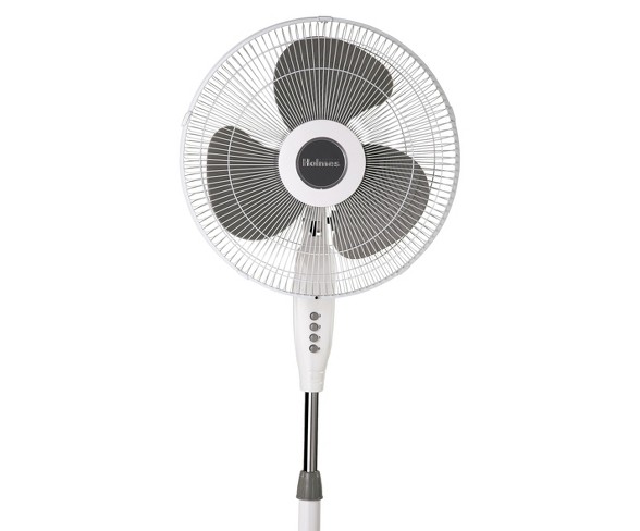 14959398 - Holmes 16" Stand Fan Oscillating - White