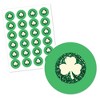 Big Dot of Happiness St. Patrick's Day - Saint Paddy's Day - Party Circle Sticker Labels - 24 Count - 2 of 4
