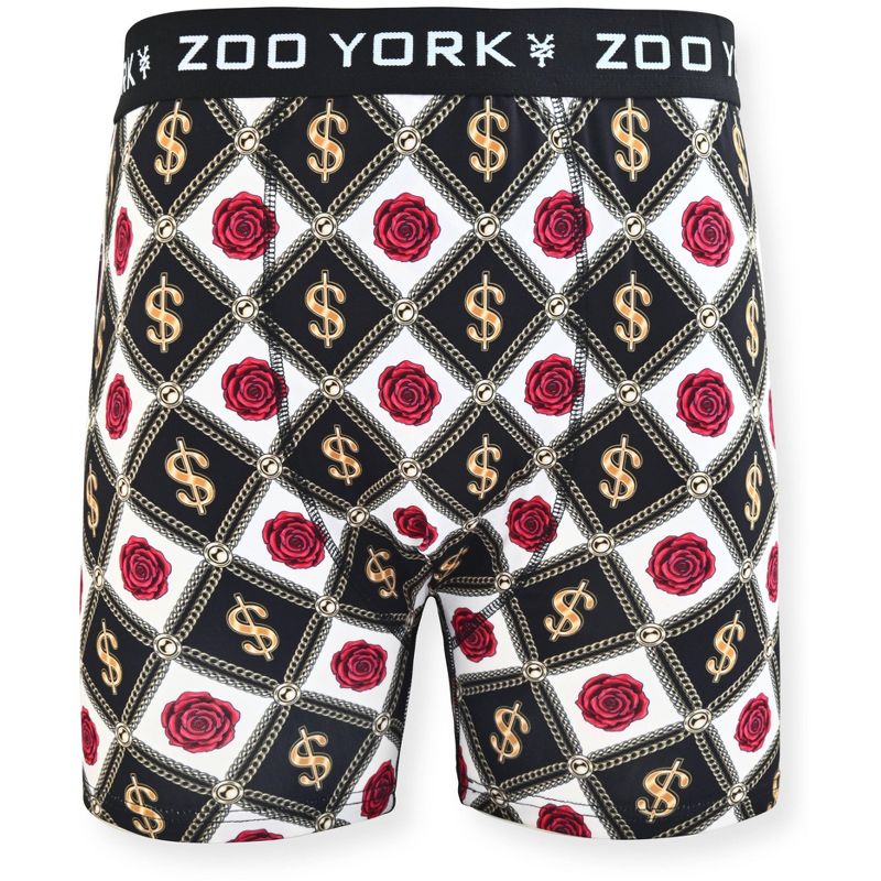 Zoo York Men's 3 Pack Boxer Briefs - 360 Stretch Print Premium Underwear for Men, 4 of 5