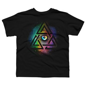 Boy's Design By Humans Eye of Horus By clingcling T-Shirt - 1 of 4