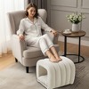 Hyleory Easy-Connected Footrest Stool Pet-Friendly - 2-in-1 Bed Bench & Play Tunnel with 2 Removable Pads - 3 of 4