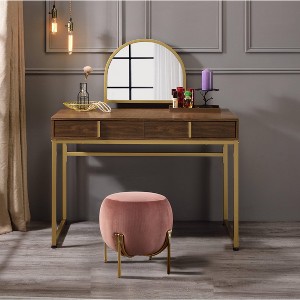 CAVINAS Vanity Desk with Mirror Modern Bedroom Furniture with Storage Drawers Desk with Drawers for Bedroom - 1 of 4