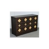 Medieval Modern Sideboard, Four-Leaf Clover Shell Finish with 6 Cabinet Doors, Dining Table Coffee Bar Storage Cabinet, Suitable for Living Room - 2 of 2