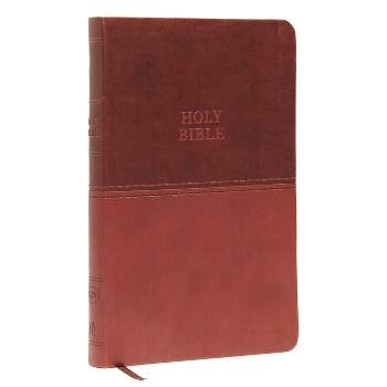 KJV, Value Thinline Bible, Standard Print, Imitation Leather, Red Letter Edition - by  Thomas Nelson (Leather Bound)