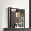SEVOBAL Bathroom Vanity Mirrors Rectangular Mirror Sturdy with Weathered Gray Wood Trim Modern Minimalist Style Sturdy, Gray, 1"*39"*35" - 2 of 4