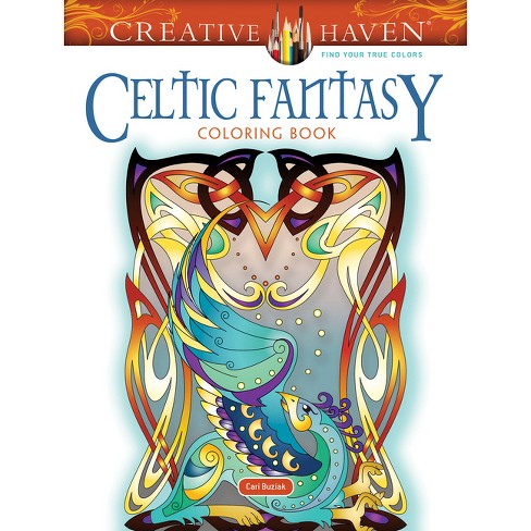 Creative Haven Celtic Mandalas Coloring Book - (adult Coloring Books:  Mandalas) By Cari Buziak (paperback) : Target