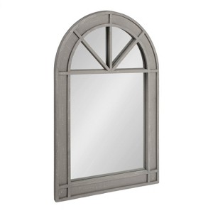 24" x 36" Stonebridg Arch Wall Mirror Gray - Kate & Laurel All Things Decor - 1 of 4