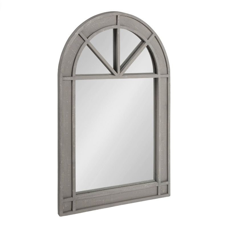 24&#34; x 36&#34; Stonebridg Arch Wall Mirror Gray - Kate &#38; Laurel All Things Decor, 1 of 9