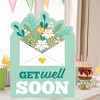 Big Dot of Happiness Get Well Soon - Thinking of You Giant Greeting Card - Big Shaped Jumborific Card - 2 of 4