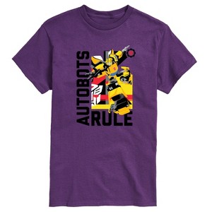 Men's - Transformers - Autobots Rule Short Sleeve Graphic T-Shirt - 1 of 4