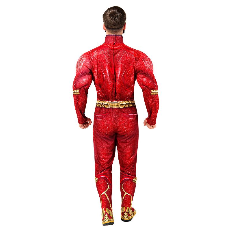 DC Comics The Flash Deluxe Men's Costume, 2 of 3