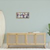 Stupell Industries Port Oars Vintage Americana Patterns Floating Frame Canvas Art, Brown, 25" x 11" - 3 of 4
