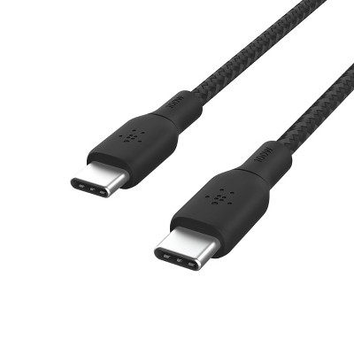 Belkin Braided 100W USB-C 2.0 9.8ft Cable - Black