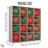 16pc Red Green and Gold Majestic Christmas Ornament Bundle Set| OrnamentallyYou - 2 of 4