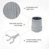 Unique Bargains Soft Polyester Twisted Silk Decorative Craft Cord Trim Cord Rope 22 Yards 1 Pc - 2 of 4
