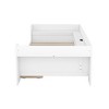 MAYEERTY Twin Size Daybed with Shelves, Drawers and Built-In Charging Station, White - 4 of 4