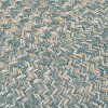 Colonial Mills Tremont Braided Runner, Teal 2'x11', Oval Shape - 2 of 4