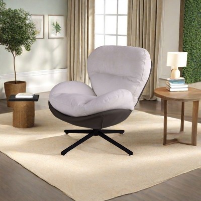 NicBex Office Chair with Metal Frame,Accent Chair with 360-Degree Swivel Function,Swivel Desk Chair for Small Spaces, Living Room