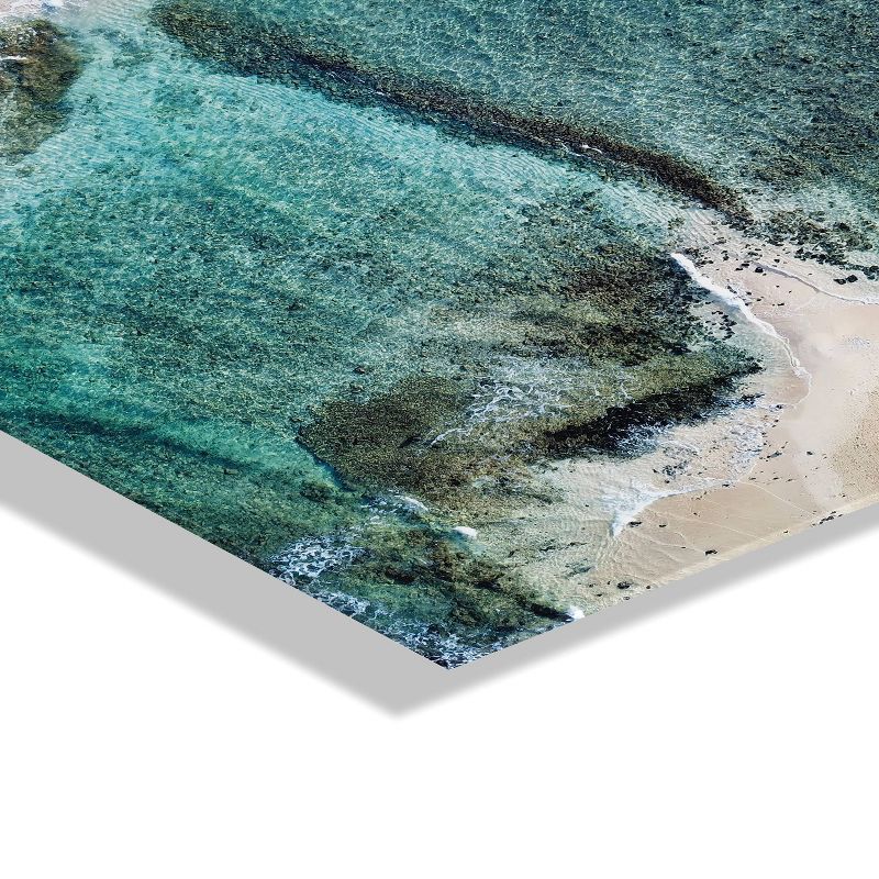 23&#34; x 31&#34; Poipu Beach Kauai by Rachel Dowd Floating Acrylic Unframed Wall Canvas - Kate &#38; Laurel All Things Decor, 4 of 8