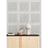 Brewster Peel and Stick 1pc Wallpaper Carved Floral - 4 of 4