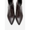 Elia - Brown Leather Western Boot (Women) brown cilt 9.5 Forever & Always Shoes US - 3 of 4