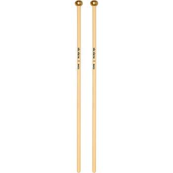 TMBS Traditional/Military Pattern Bass Drum Sticks with 2 1/4 Hard Felt  Ball Heads, Natural finish Maple Shafts & Gold Nylon Cords/Thongs - The  Marching Band Shop