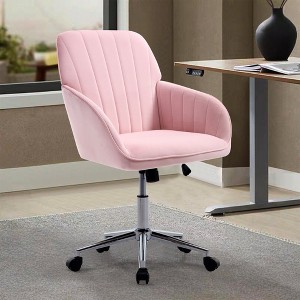 TY Adjustable Office Chair, Home Bedroom, Ergonomic Swivel Chair, Backrest Seat, Comfortable for Long Sitting - 1 of 4