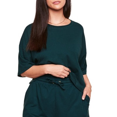 Adore Me Women's Peyton Short Sleeve Lounge