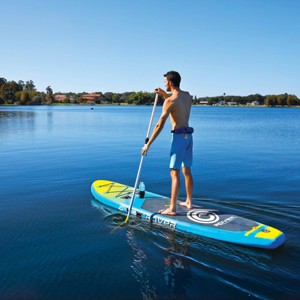 WOW 10' x 6" Rover Stand-Up Paddleboard Package with Cupholder - 1 of 4