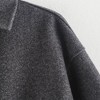 Women's Long Sleeve Zip Up Fleece Jacket Fall Casual Polar Coat Loose Fit Warm Soft Vintage Style Winter Jacket With Pocket - 2 of 4