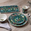 Portmeirion Botanic Garden Harmony Accents Coupe Plate 12 Inch - Green - 4 of 4