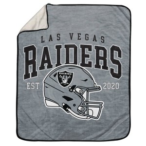 NFL Las Vegas Raiders Vintage Arch Sweatshirt Blanket - 1 of 1