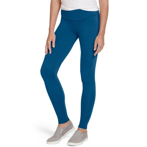 Jockey Women's Blended Size Basic Legging Xs-s Blue Monday : Target