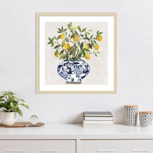 Amanti Art Lemon Plant II by Asia Jensen Framed Wall Art Print - 1 of 4