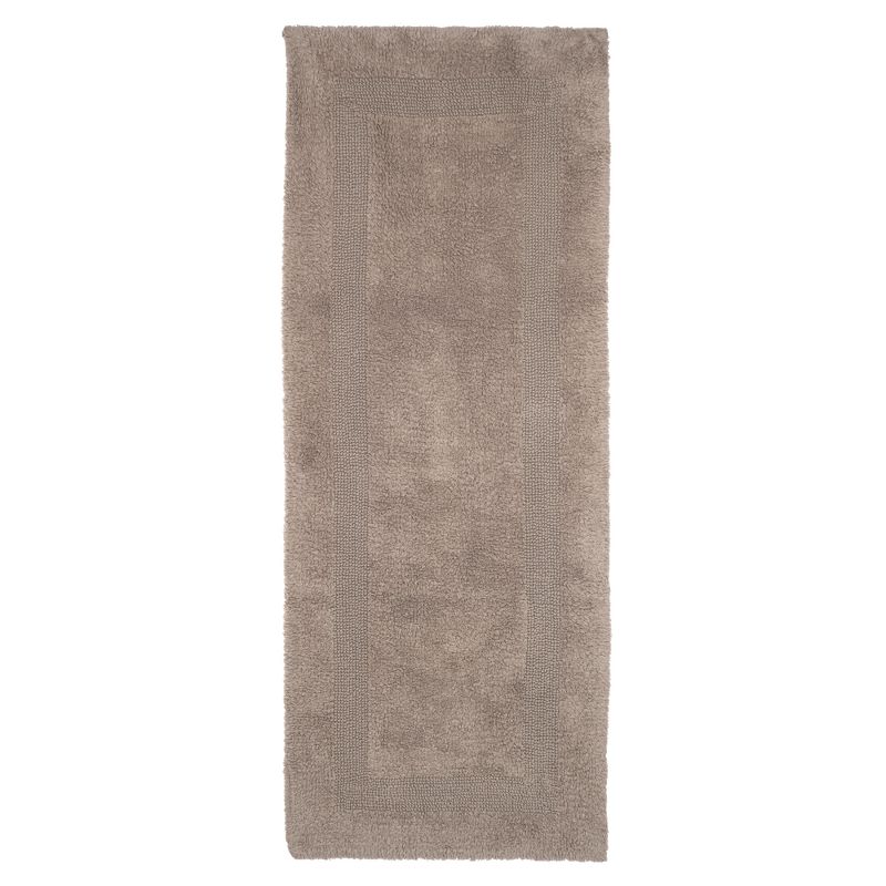Solid Reversible Long Bath Rug - Yorkshire Home, 1 of 5