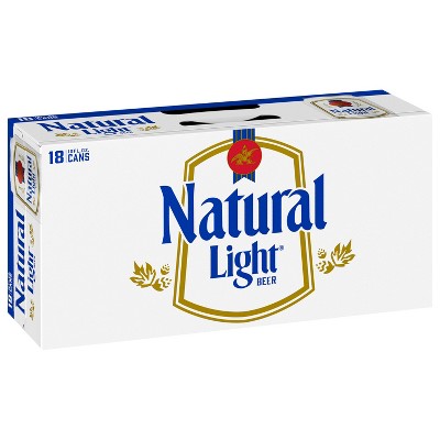 Natural Light Beer - 18pk/12 fl oz Cans