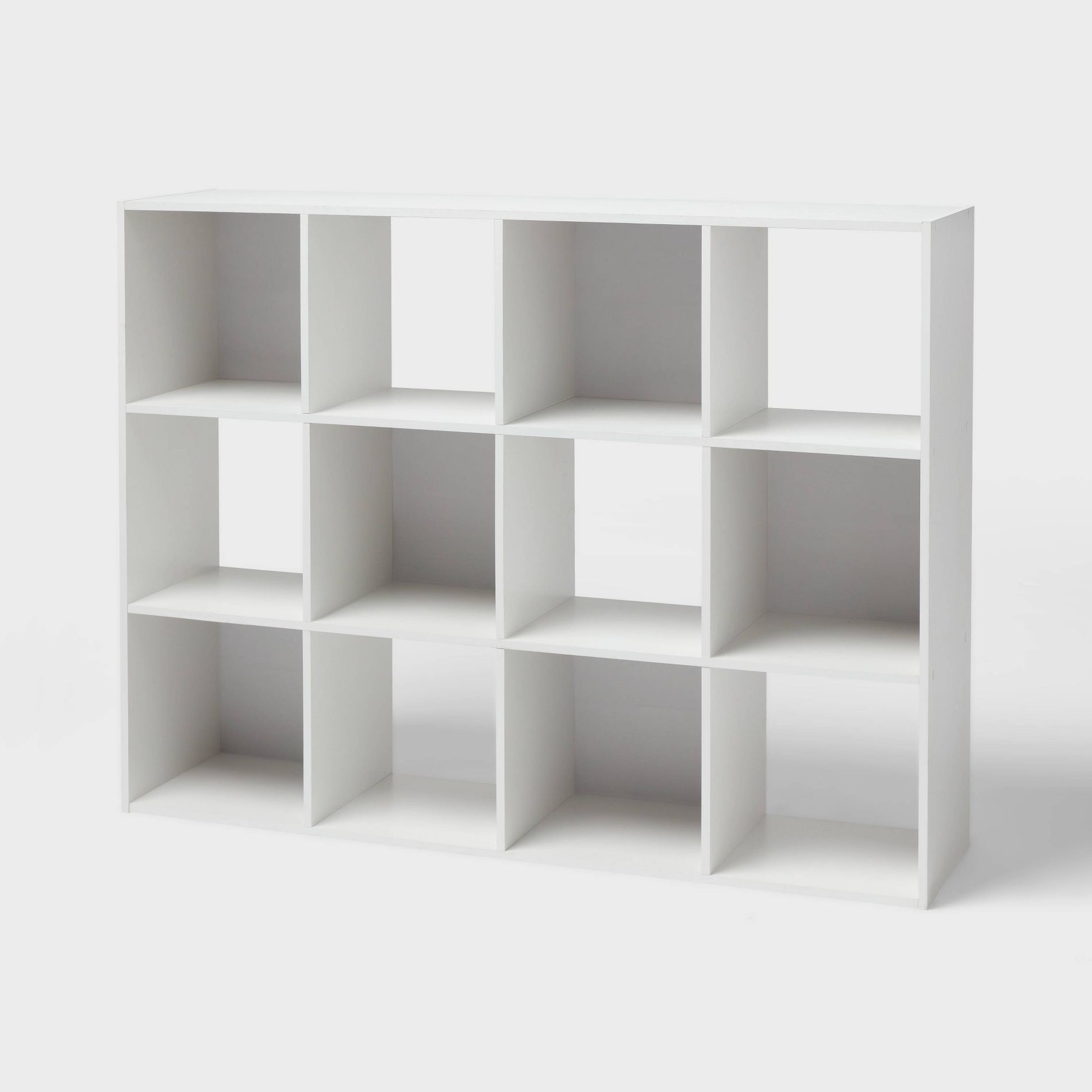 11" 12 Cube Book Shelf White - Brightroom™