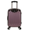 Rockland London Hardside Expandable Luggage with Spinner Wheels Pink Carry-On 20-Inch - 4 of 4