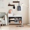 VYNXARIA White Shoe Storage Bench - Elegant, Safe, and Functional for Your Entryway - 2 of 4